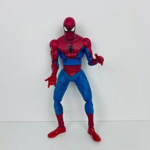 Marvel Legends Spider-Man Action Figure Red Blue 11 Inch Comic Style Excellent